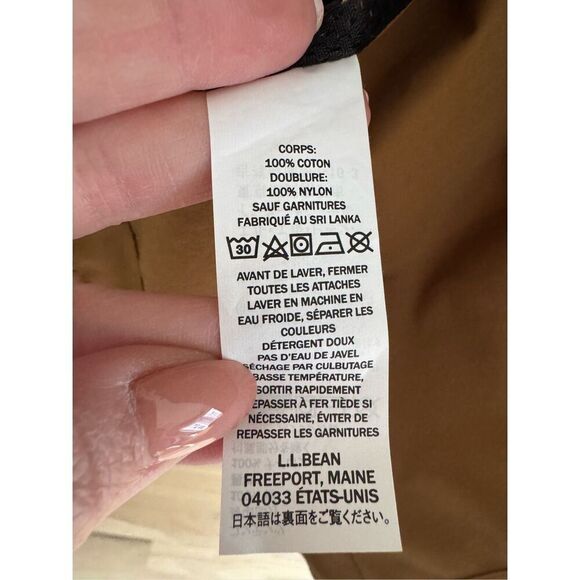 L.L. Bean Women’s Traveler's TEKCotton Vest Saddle Small - Picture 9 of 9